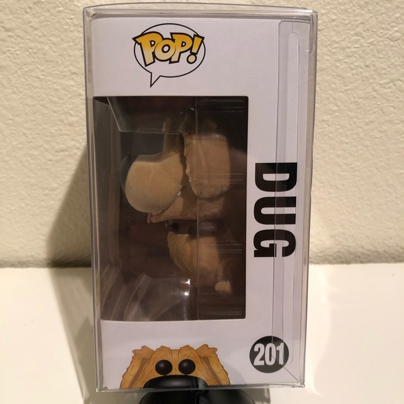 VAULTED Up! - Dug (Flocked) #201 - Hot Topic Exclusive - Picture 2 of 5